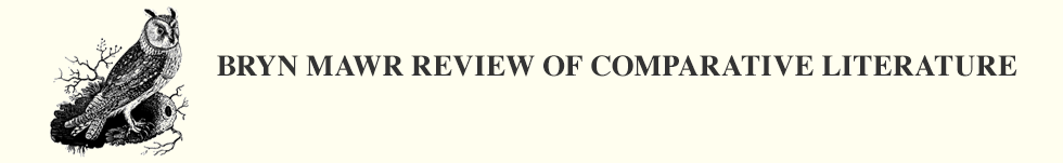 Bryn Mawr Review of Comparative Literature