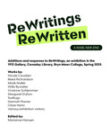 ReWritings ReWritten by Marianne Hansen, Margaret Duhon, and Vivienne Schlemmer