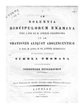 Iudicium de duobus dialogis vulgo Platoni adscriptis by Johann Gottfried Stallbaum
