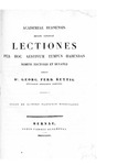 De numero Platonis disputatio by Georg Ferdinand Rettig