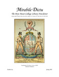 Mirabile Dictu: The Bryn Mawr College Library Newsletter 6 (2002) by Bryn Mawr College Library